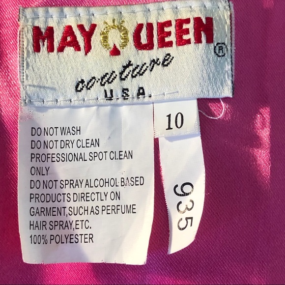 🔥MAY QUEEN COUTURE EVENING DRESS🔥STUNNING … - Picture 10 of 10